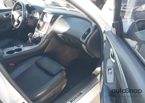 2017 Infiniti Q50 Red Sport 400 from USA, damaged, VIN JN1FV7AP0HM850895